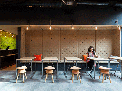 Slack Vancouver office furniture design concept