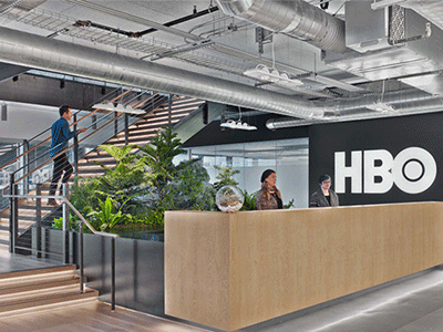 高冷·工业风 美国付费电视HBO西雅图办公家具设